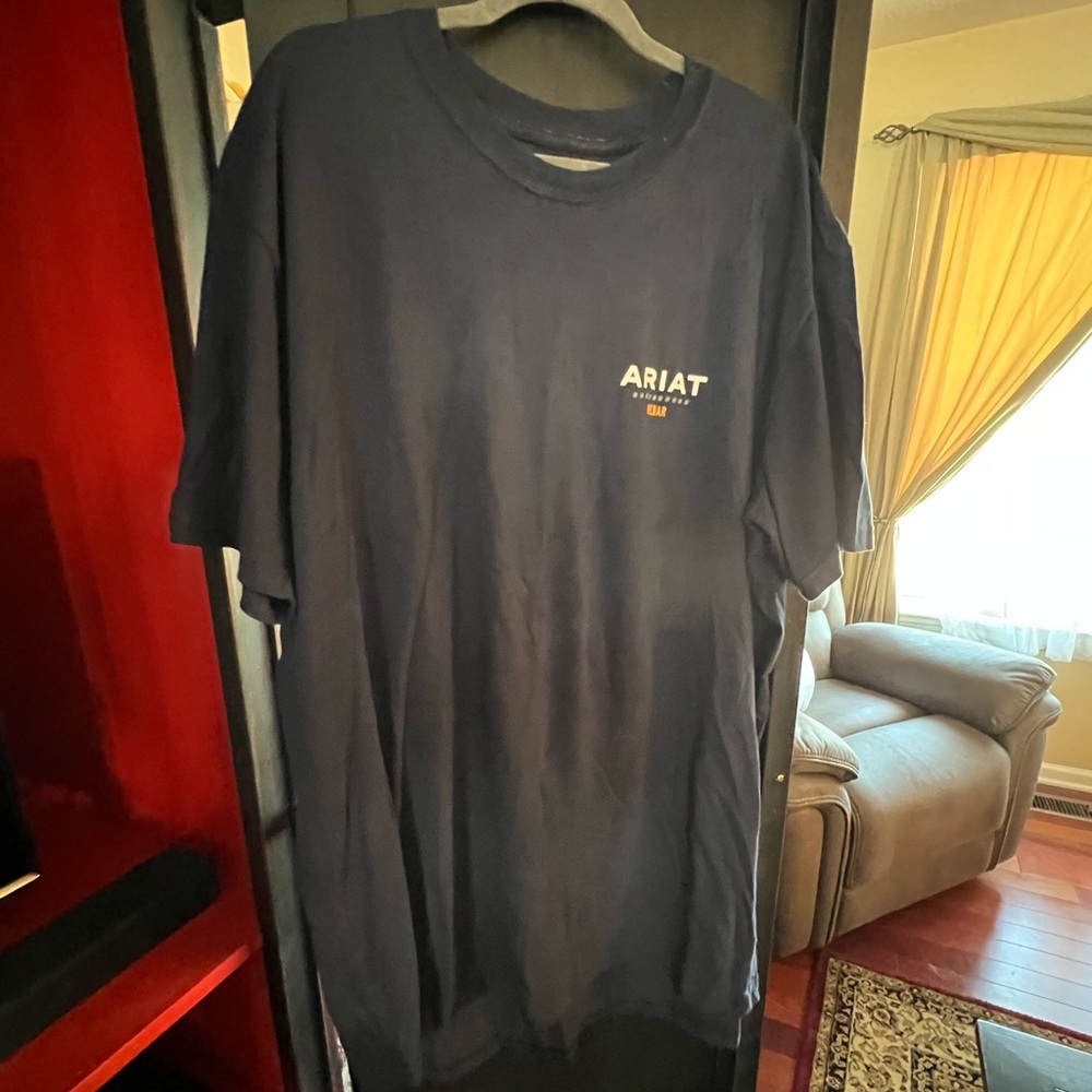 Ariat Men's Dark Blue Short Sleeve Tee